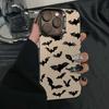 Чехол для телефона Летучая мышь для iPhone 16 и 15 14 13 12 11 Pro Max Plus Mini X XS XR SE 2020 2022 Funda Coque