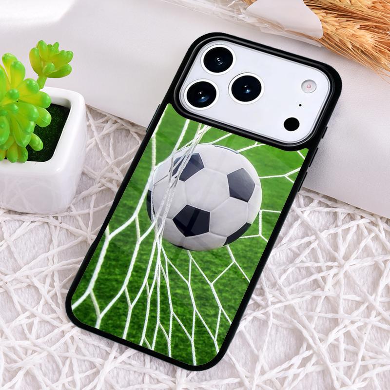 Чехол для телефона с футбольным мячом Football Futbol, ударопрочный, для iPhone 17 Air 16e 15 11 12 14 13 Pro Max, Cover Coque