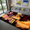 Naruto Ninja Skill Pattern Rug Soft Washable Non-Slip Carpet for Home Decoration