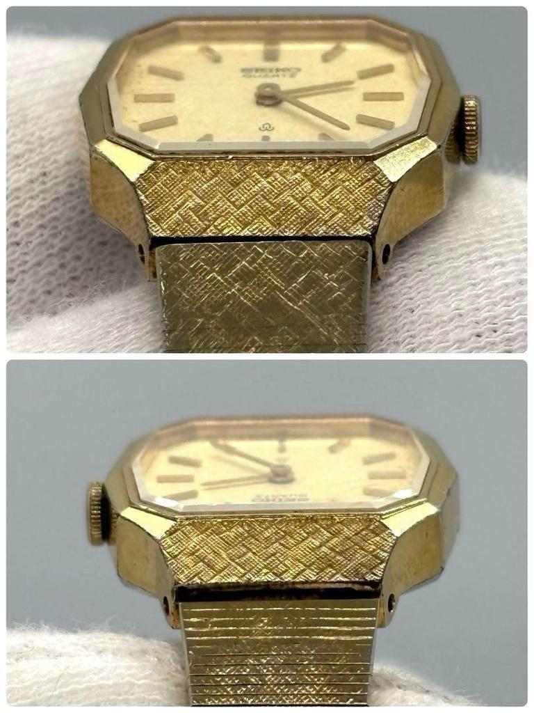 [USED] Seiko Women's Watch Gold Retro Vintage Working Battery
