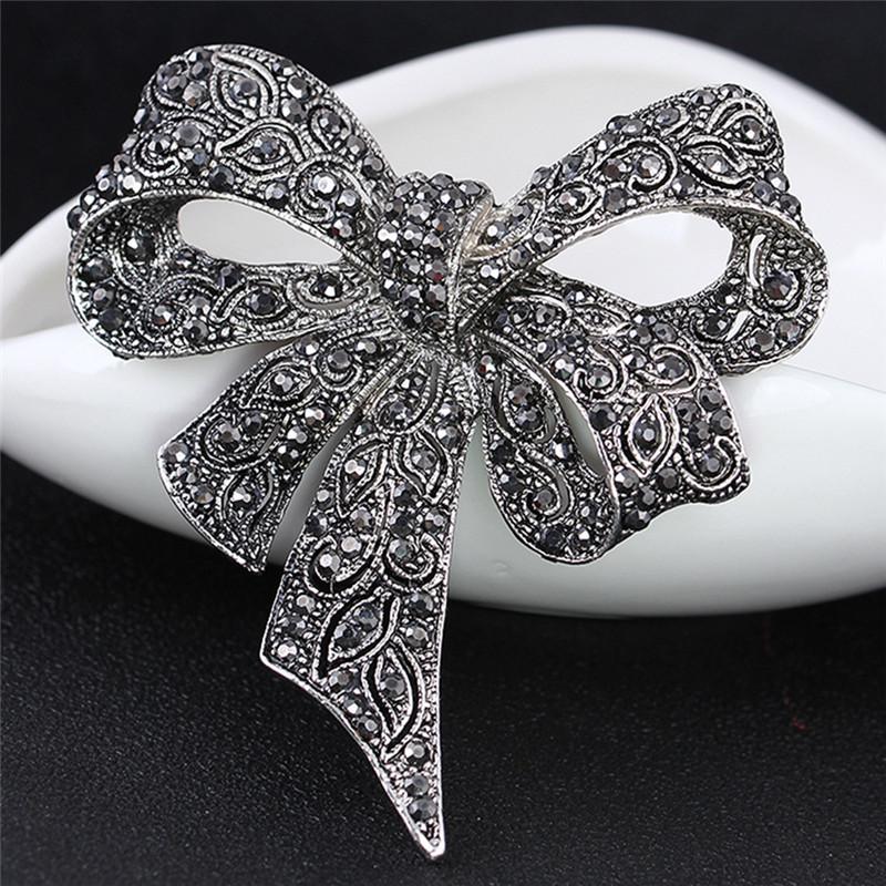 Брошь-бант булавка женская рубашка воротник большая брошь-бантик ювелирные изделия