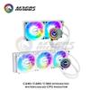 VALKYRIE TDP 300 Вт RGB Жидкостное охлаждение 360 мм Все-в-одном Жидкостное охлаждение процессора Радиатор с водяным охлаждением для 115X 1200 1700 AMD