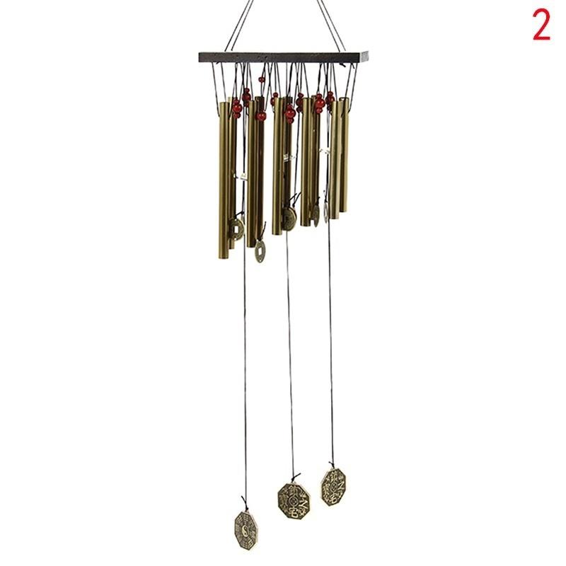 1 Pcs Wind Chimes Home 4/10/27 Tubes Bells Copper Yard Garden Outdoor Living Decor Gift Windchimes
