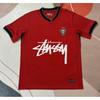 Ретро футбольная майка в стиле Stussy Бразилия Италия Фламенго Япония 1998 2002 Футбольная футболка Унисекс Спортивный топ