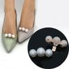 1 шт. Женская обувь Жемчужная клипса Декоративные клипсы Свадьба Женщина Невеста Высокий каблук Съемный шарм Пряжка Зажим Украшения для обуви