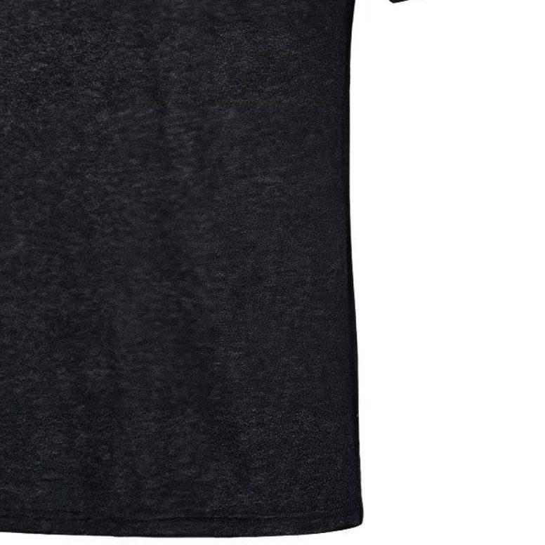 Adidas T Shirts Men's Black Crew Neck Moderate Straight Fit Z49745