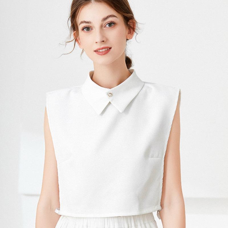 Новый лацканный фальшивый воротник винтажный съемный воротник для рубашки для женщин блузка свитер ложный воротник съемный шейный платок галстуки