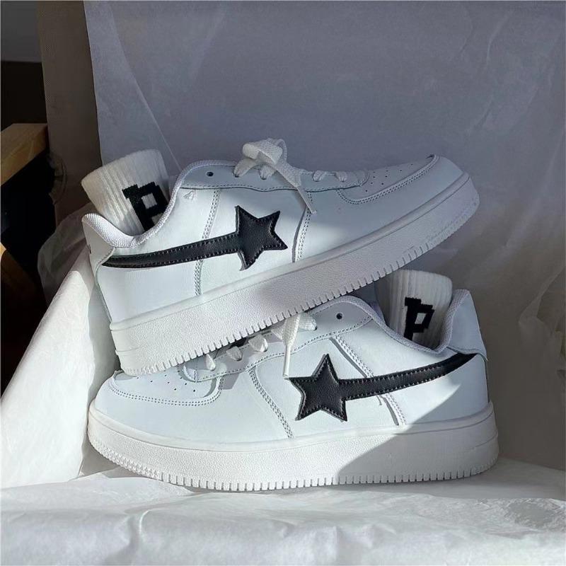 Модные женские повседневные кроссовки, персонализированные туфли для скейтбординга на плоской подошве, модные женские кроссовки для бега, женские теннисные кроссовки, белые кроссовки для ходьбы