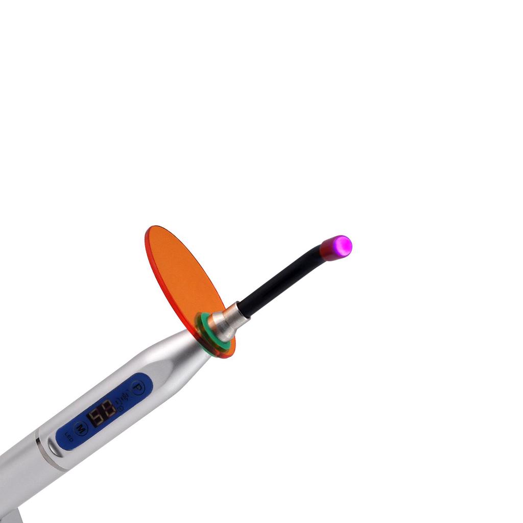 Стоматологическая 5W беспроводная беспроводная светодиодная стоматологическая лампа для лечения зубов 1500 МВт серебристого цвета