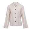 Beige Linen Fauline Jacket Woman