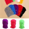 Handmade Balaclava Neck Protect Hat with Eyes Exposed Winter Knit Hat Winter Presents for Students Teens Cycling Skiing