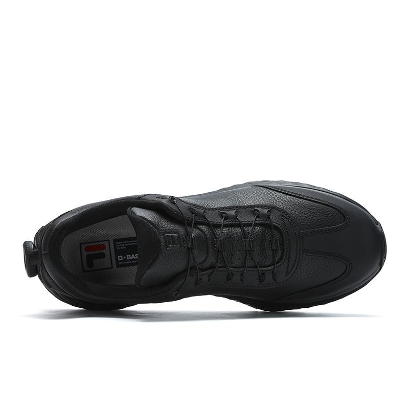 Fila Износостойкие дышащие низкие беговые кроссовки мужские черные A12M431113FBK