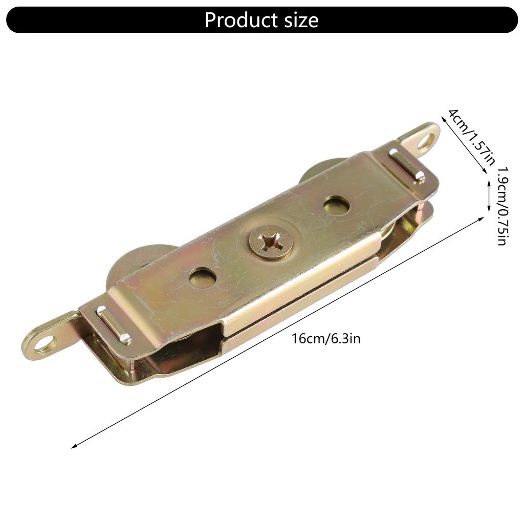 Патио Дверь Тандем Роликовый Сборочный Сборочный Металлические Слайдеры Раздвижные Стеклянные Двери Ролики Регулируемая Дверная Фурнитура Для Стеклянных Дверей