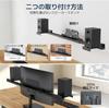 WORLDLIFT Speaker VESA Wall Mount Total Load Capacity Width Compatible with inch Black Stand, & 2-in-1, 4kg, 54.5-79cm Adjustment, 24-37 Monitors,