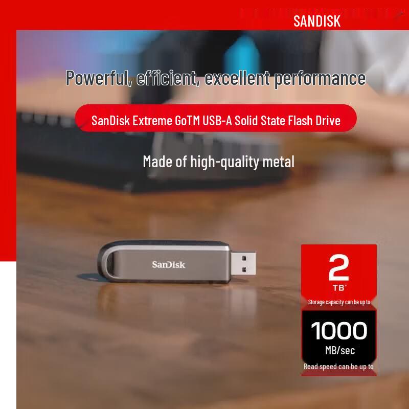 SanDisk 256 ГБ CZ820 USB 3.2 Gen 2 SSD Флеш-накопитель