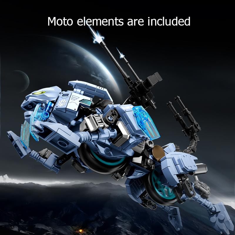 SEMBO BLOCK Animal Mechanica Series Building Block s MOC Animal-shaped Vehicle Transforming Mecha Blocks Kids Toys Boys Gifts