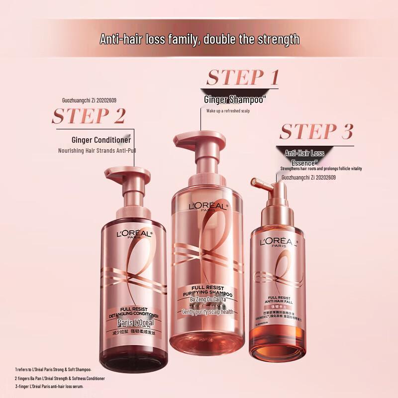 L'Oréal Strong & Smooth Shampoo