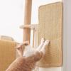 Cat Scratcher Mat with Sticky Tapes Sisal Fabric Cat Scratching Pad Cat Scratching Rug Wall Scratcher Protect Couch and Carpets