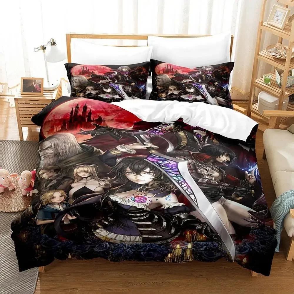 Игровой постельный комплект BLOODSTAINED RITUAL OF THE NIGHT Односпальный Twin Полноразмерный Queen King Размер Постельное белье для взрослых и детей Пододеяльник Комплекты Инструмент