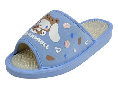 Sanrio Персонажи Здоровье Сандалии Тапочки Женские SA-4190L (Корица/Синий, L)