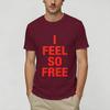 I Feel So Free Unisex T Shirts MMadonnaS Novelty Tees Short Sleeve Round Collar TShirts 100 Cotton New Arrival Clothes