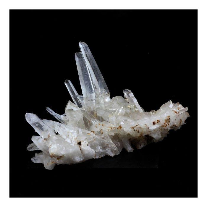 Pierres et Minéraux. Quartz. 143.0 ct. Le Trou des Chasseurs, Vizille, France..