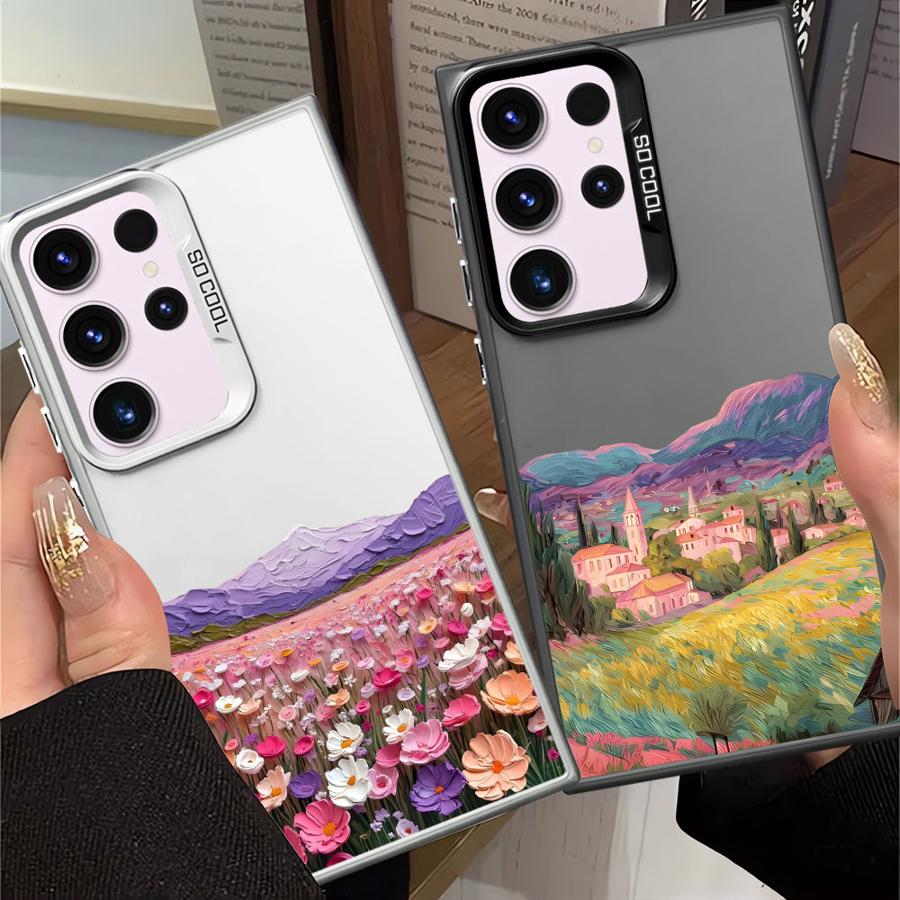 Creative Landscape Art Phone Cover Case for Samsung Galaxy S26 S21 S22 Ultra S23 Note 20 Ultra S25 S20 FE S24 FE S25Edge