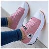 Canvas Ladies Casual Sneakers Autumn Brand Women's Casual Shoes Flat Lace-Up Walking Shoes for Women Ladies Shoes On Offer