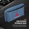 cxytvd1 Self Adhesive Car Storage Pocket Sticky Organizer Bag Seat Back Side Door Box For Mitsubishi Outlander Lancer L200 ASX Pajero