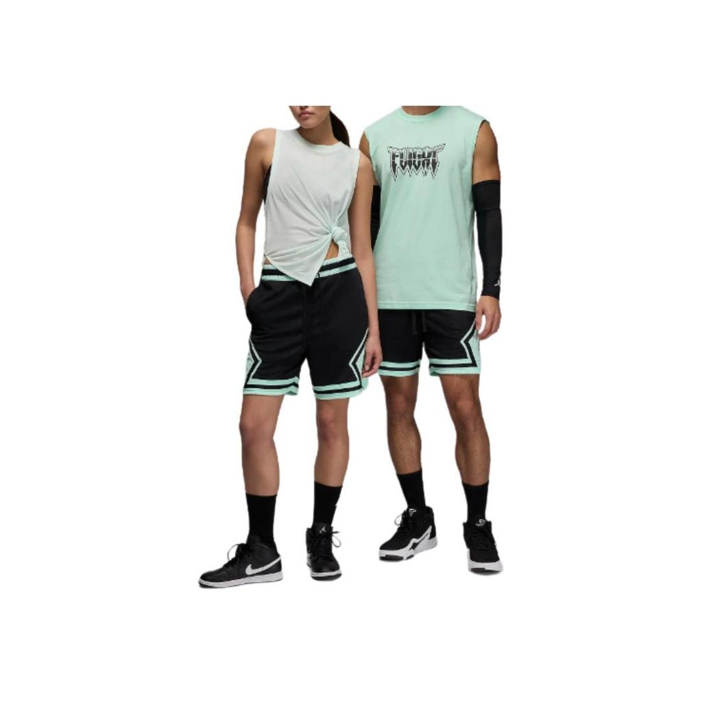 Nike Dri-Fit Sport Diamond Shorts Striped Drawstring Straight Casual Shorts Unisex Shorts Black DX1488-015