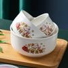 ZIPOYA Ceramic Food Storage Bowl Set