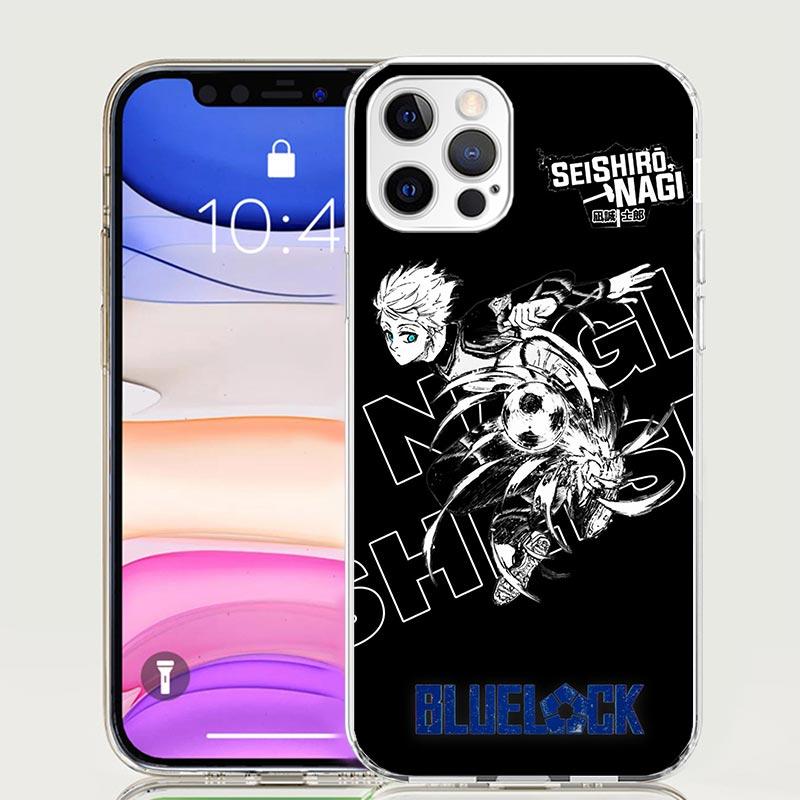 Blue Lock Nagi Seishiro Phone Case for Apple iPhone 17 Air 16 15 Plus 14 + 13 Mini 12 11 Pro Max 7 8 SE 16Max Soft Shell Cover C