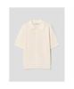 8SECONDS Half Milano Collar Neck Short Sleeve Knit Ivory