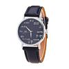 Lymfhch Mathematical Formula Dial Unisex Leather Quartz Watch Black and White