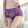 14 Color Women Ultra-thin Lace Panties Mid Waist Breathable Sexy Lingerie Europe Plus Size Briefs Abdomen Hip Lift Knickers