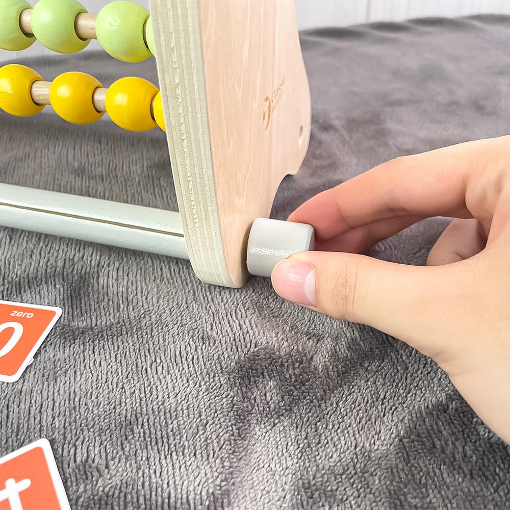 Classic World Счёты деревянная развивающая игрушка для счёта чисел и подходит для детей от 3 лет и старше Счёты со 100 костяшками, обучение, (CL54181)