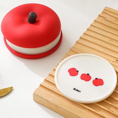 Подставки под стаканы в форме фруктов, набор из 5 штук, забавные, противоскользящие, домашний декор, коврики под чайные кружки, плейсматы для