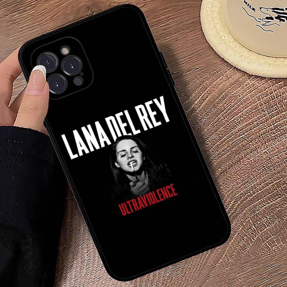 Чехол для телефона L-Lana D-Del Rey для iPhone 16 15 14 13 12 Mini 11 Pro XS Max X XR SE 6 7 8 Plus Мягкий силиконовый чехол