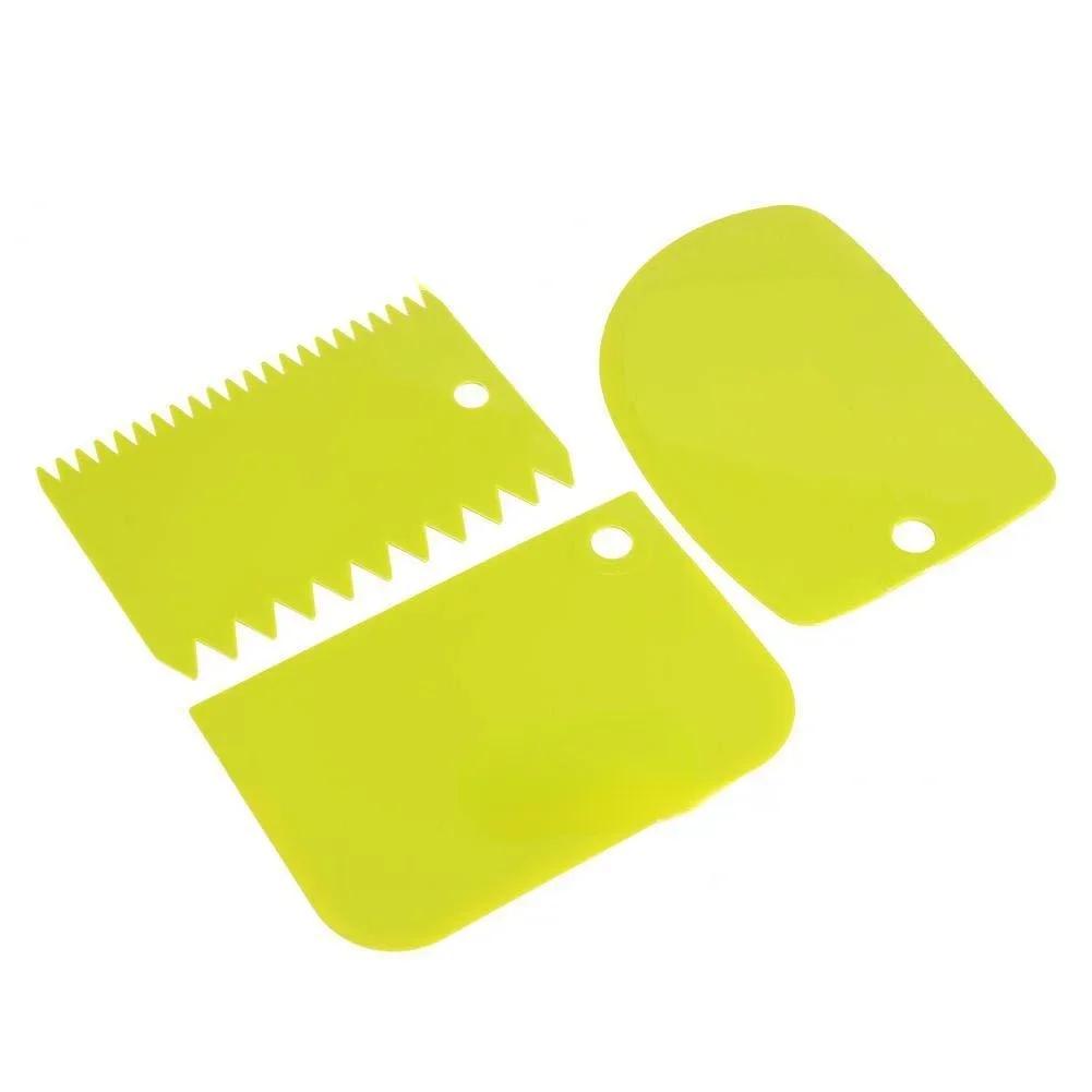 Convenient Adjustable Fondant Spatulas, Cake Edge Smoother, Cream Decorating DIY Bakeware, Kitchen Cake Tool, Tableware