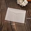 10Pcs Greeting Card Window Envelopes Wedding&Business Gift Envelopes  Valentine's Day