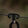 Paracord Adjuster Aluminum Construction Secure Cords Locking Device for Backpacking Survival Equipment