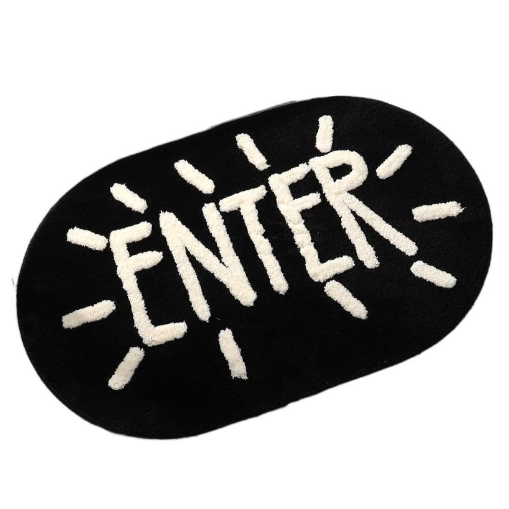 High Absorbency Imitation Cashmere Mat Quick Dry Absorbent Doormat Non-Slip Floor Mat  Bedroom