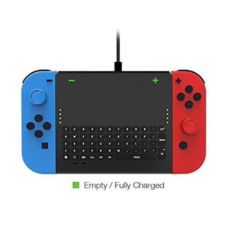 Полезная беспроводная игровая клавиатура 2.4G для игровой консоли N-Switch Joy-Con