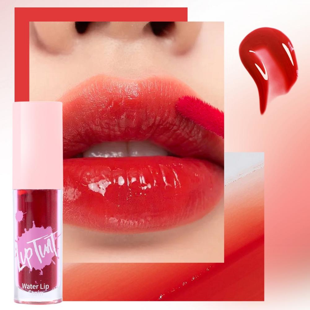 Lip Stain Tint Formula Увлажняющая жидкая помада для щек и глаз