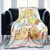 Fashion D Print Sumikko Gurashi Cartoon Cute Anime Soft Flannel Blanket for Sofa Bed Home Textile Plush Throw