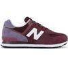 Classic 574 - Men's Shoes Burgundy-Red U574ABO ORIGINAL