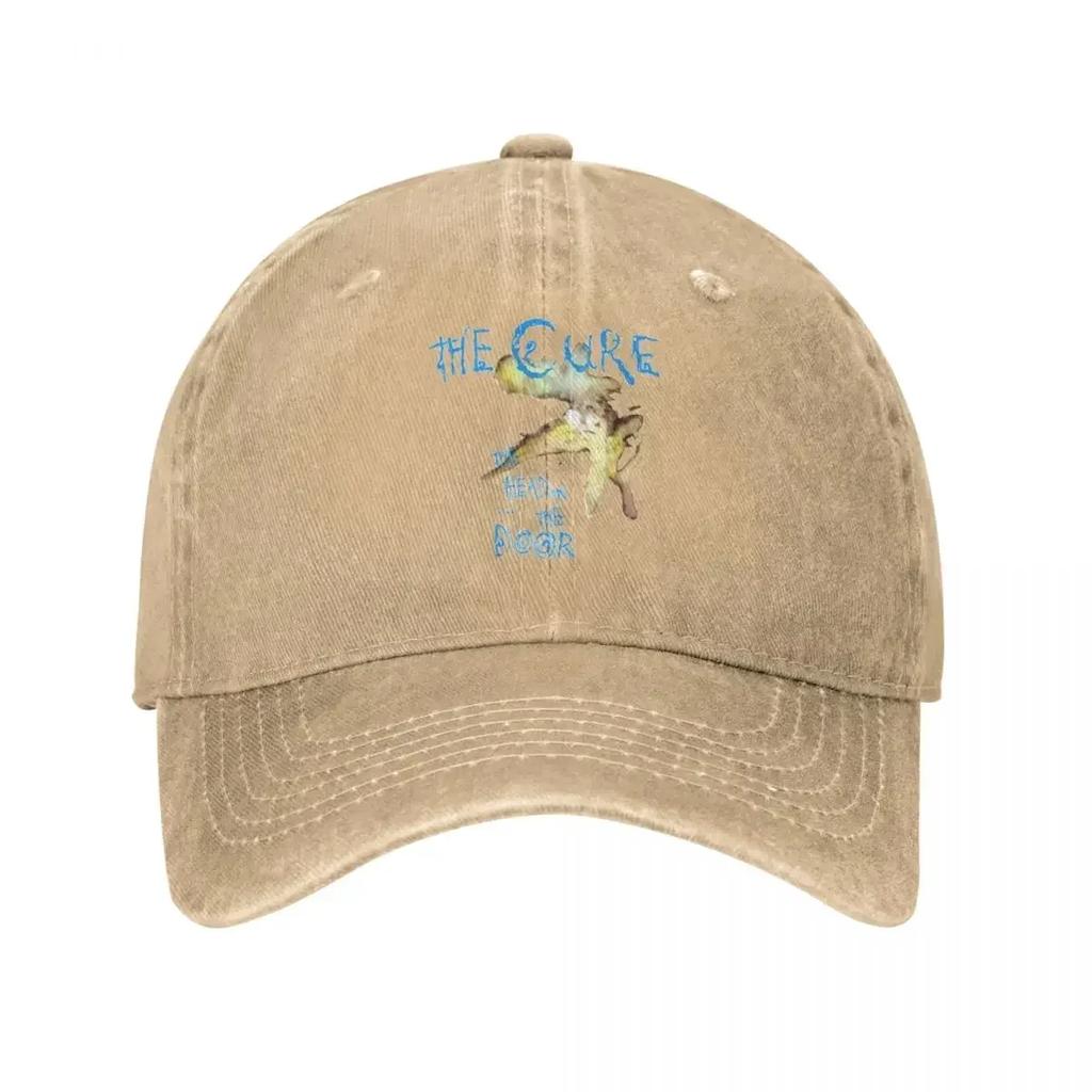 The Head On The Door The Cure Unisex Style Baseball Cap Cool Funny Distressed Denim Washed Hats Cap Outdoor Summer Snapback Hat