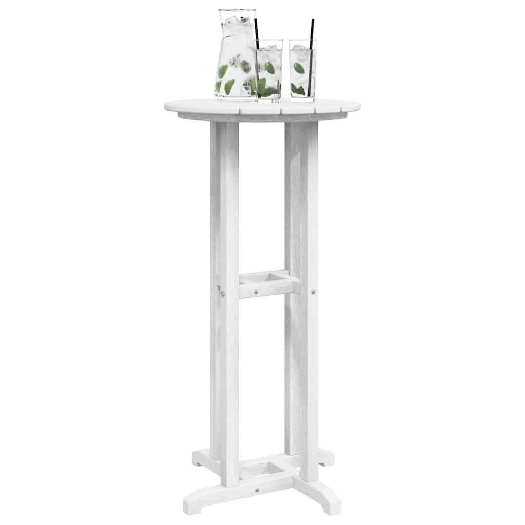 Bartisch White 55 x 55 x 107 cm Polyethylene