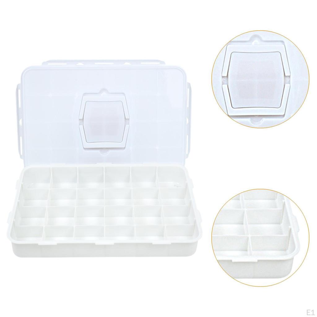 Поднос для палитры с 24 ячейками и крышкой, герметичный контейнер для хранения акварели