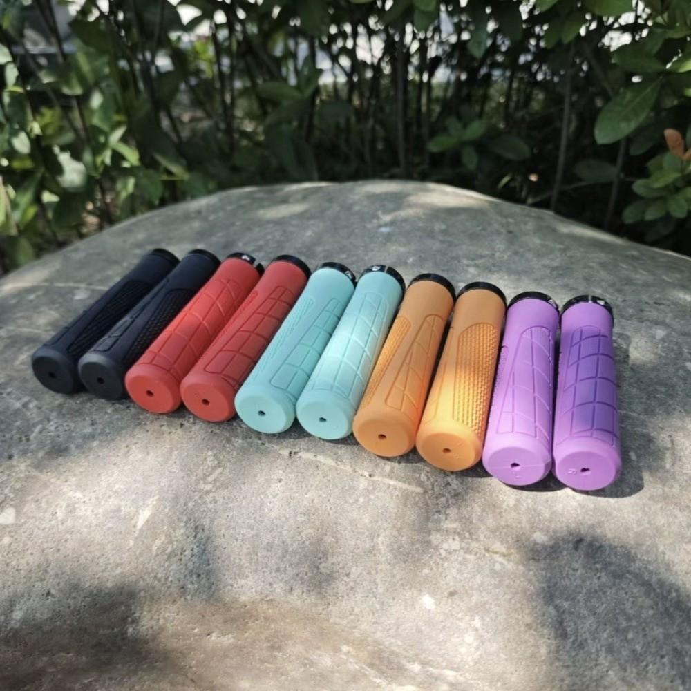 Shockproof Mountain Bike Grip Rubber Non-slip Bike Handle Grip Bicycle Handlebar Grip  Folding Bike